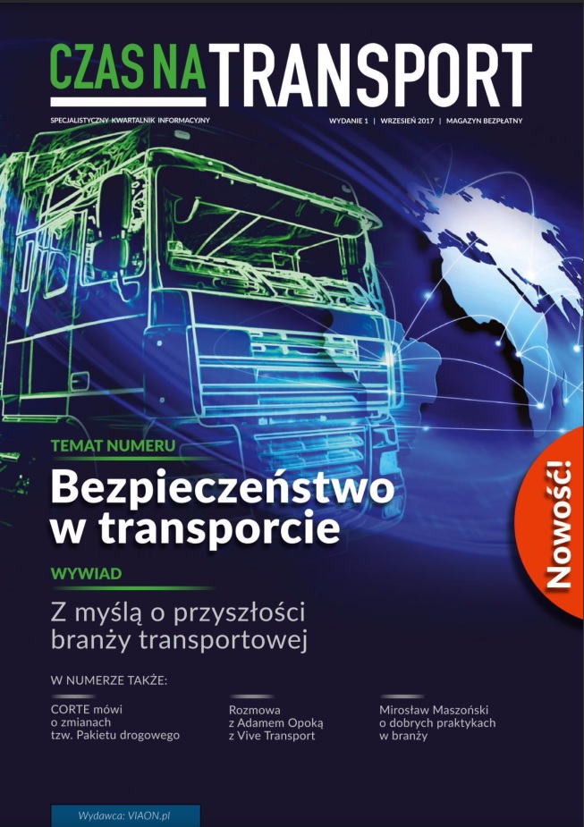 „Czas na transport” – nowy magazyn dla branży transportowej