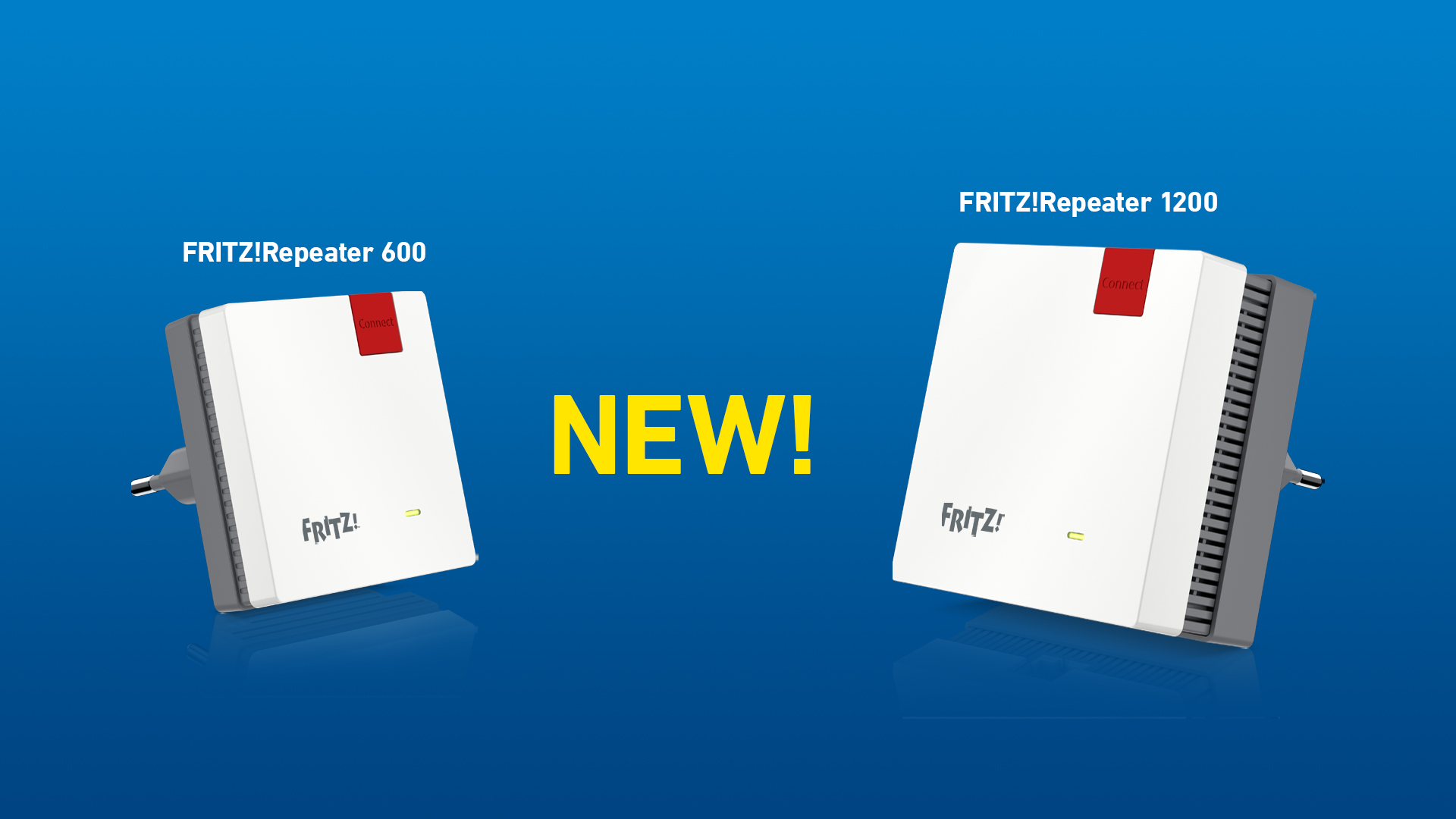 Dwa nowe repeatery FRITZ! do optymalnych połączeń w sieci MESH WiFi